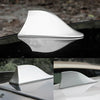 Universal Car - FM / AM Radio Signal Decor White Shark Fin Roof Antenna