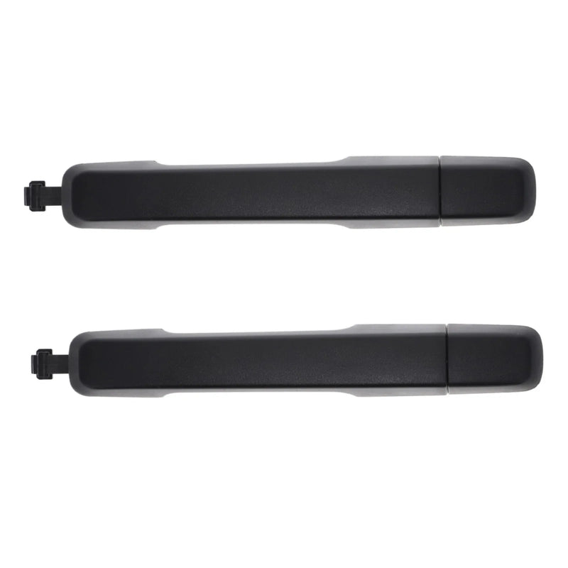 Isuzu D-Max 2x Rear LH+RH Textured Black Outer Door Handle (2012–2020)