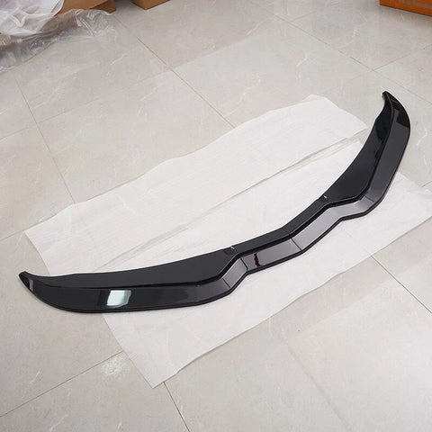 Corvette C7 Z06 Front Splitter Bumper Lip Spoiler Gloss Black (2014-2019)