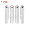 Mercedes-Benz 4Pcs Silver Tone Aluminum Alloy Door Lock Knobs