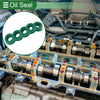 Oil Seal Seal Ring Rotary Shaft Seal TPU 8x14x6mm High Pressure Green 5 Pcs