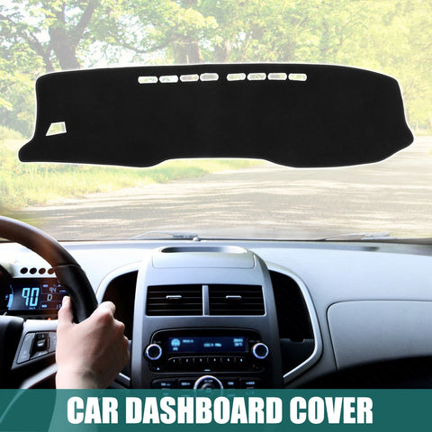 TOYOTA Hilux Black Dashboard Cover Mat Protector (2017-2023)