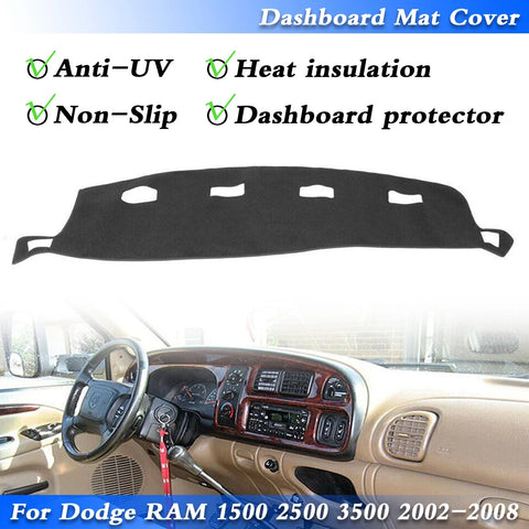 2002-2008 Dodge RAM 1500 / 2500 / 3500 1x Dashboard Cover (2002-2008)