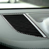 Porsche Macan Real Carbon Fiber Center Dashboard Air Outlet Vent Trim Fit