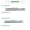 Toyota Weatherstrip Window Trim Seal Belt (All Years)