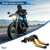 Kawasaki ZX14R Black Gold Tone Adjustable Short Long Brake Clutch Levers