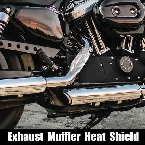 Motorcycle Exhaust Muffler Pipe Heat Insulation Cover 4.69''