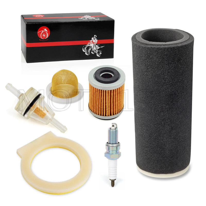 Yamaha Raptor 350 Air Filter Oil Filter Spark Plug Kit (2004–2013)