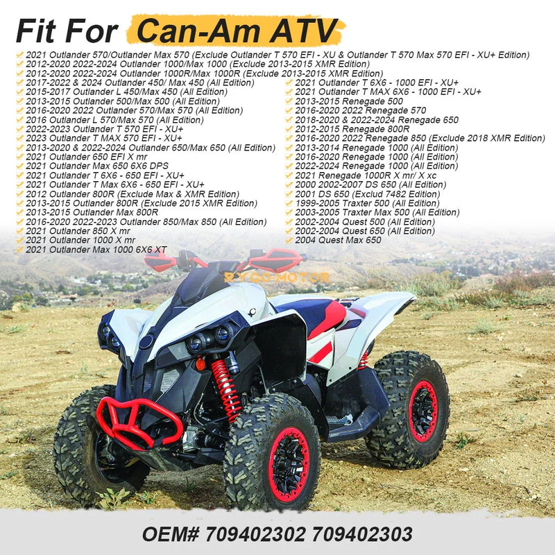 Can-Am Outlander Max 1000 / 850 / 800R / 650 / 570 / 500 / 450 L4x4 2 x Tie Rod End Kits