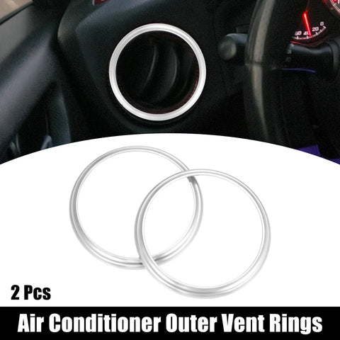 Toyota Subaru 2 x Air Conditioning Outer Vent Ring Trim