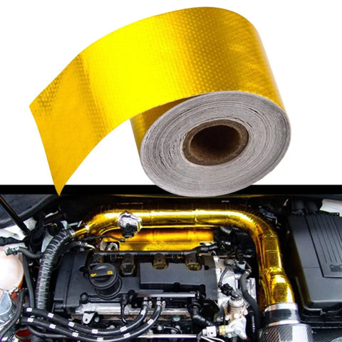 High Heat Control Lightweight Exhaust Thermal Tape Aluminum Foil Insulation