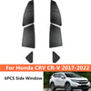 Honda CR-V 6pcs Side Window Sunshade Privacy Light Shade Blind (2017–2022)