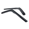 Ford Transit MK8 (2013-2023) Black Window Visor Rain Shield Deflector
