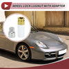 Porsche Cayenne 1 Set Wheel Lock Lug Nut 16 Teeth Anti-theft Key Socket