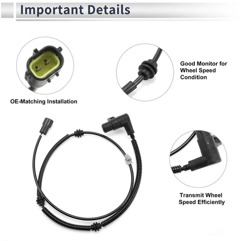 Kia Rio ABS Wheel Speed Sensor (2003-2005)
