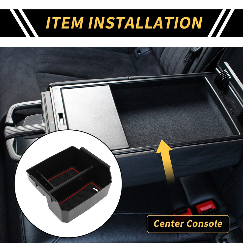 Jeep Wrangler JK JKU 2011-2018 Red Center Console Organizer Tray