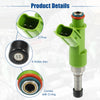 Toyota Hilux Vigo, Land Cruiser 4 x Fuel Injector Nozzle (2005-2015)