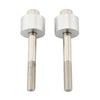 Tiger 1200 GT 20mm Silver Handle Bar Mounting Riser Clamps (2022-)