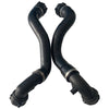 BMW E53 X5 L6 3.0L 2 x Radiator Coolant Hoses (2001-2006)