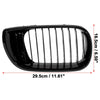 BMW E46 3 Series Pair Gloss Black Front Kidney Grille (2002 - 2004)