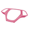 Chevrolet Corvette C7 (2014-2019) Pink Suede Steering Wheel Cover