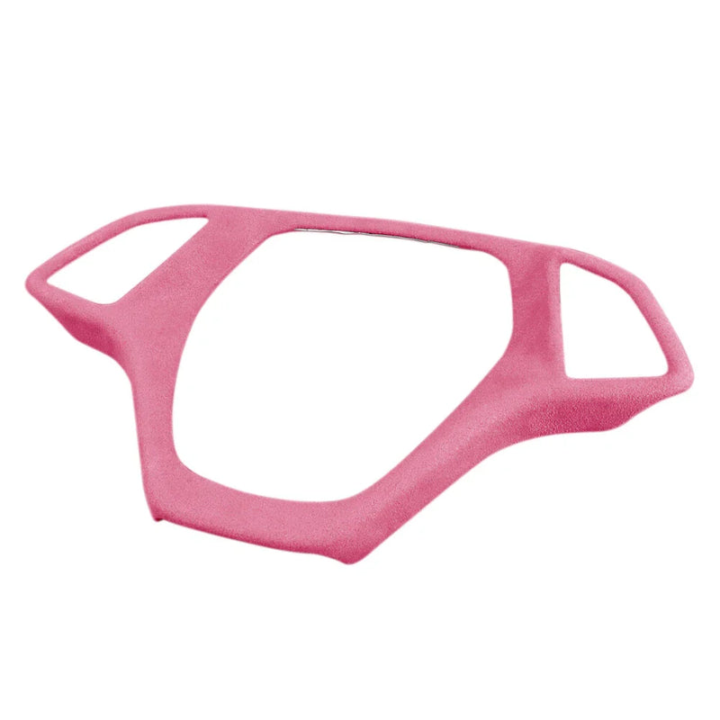 Chevrolet Corvette C7 (2014-2019) Pink Suede Steering Wheel Cover