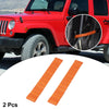 Jeep Wrangler TJ JK JKU JL 2 x Door Adjustable Limiting Straps (2000-2018)