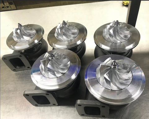 T4 Flange V-Band .81 A/R Turbine .80 A/R Cold T04Z Billet T76 Racing Turbocharger