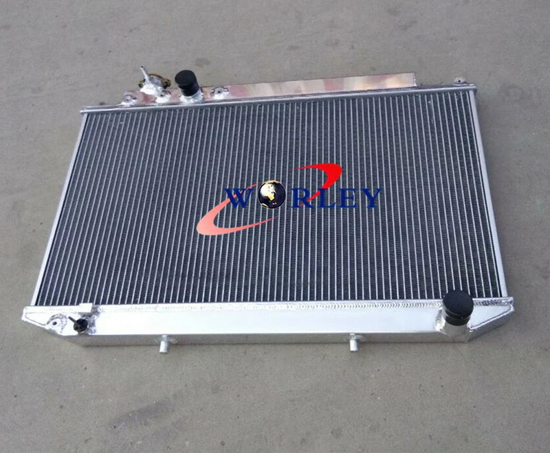 Toyota Cressida MK2 MX83 3.0L Aluminum Radiator & Fans (1989-1993)