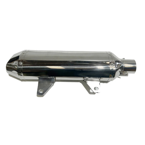 200-300cc PIT Trail Quad Dirt Bike Stainless Steel Exhaust Pipe & Muffler