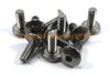 Rieju RS2 50 125 10x / Tornillos m6 X 16mm Pan Botón Cabeza Inoxidable