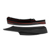 BMW E90 E91 Gloss Black Front Bumper Splitter Lip Spoiler Cover 2x (2009-2012)