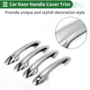 Toyota RAV4 Silver Door Handle Cover Trim (2013-2018)