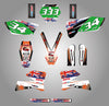 KTM 250 SX Custom Graphic Kit - AUSSIE PRIDE (2005-2006)