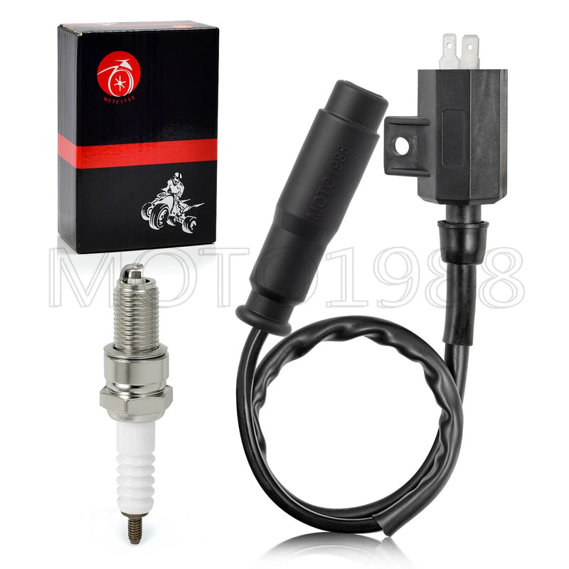 Kawasaki Bayou 400 Ignition Coil Spark Plug Cap (1993–1999)