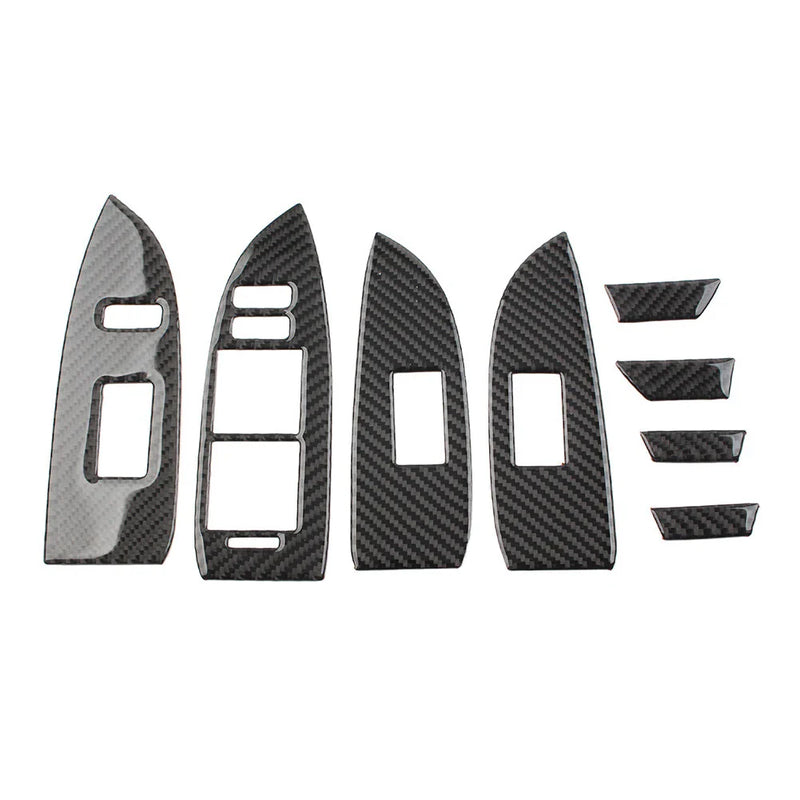 Toyota Prius 8 x RHD Car Door Window Lift Switch Panel Covers (2012-2015)