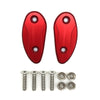 Honda CBR1000RR (2020-2023) Red Rear Mirror Block Off Base Plates