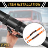 Jeep Wrangler Roof Rope Handle - Orange 2 x Roll Bar Grab Handles
