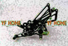 Kawasaki Ninja ZX14R Black Motorcycle Rearsets Foot Pegs (2006-2011)