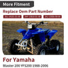 Yamaha Blaster 200 YFS200 Carburetor Carb + Intake Manifold Boot (1988–2006)