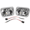 Cars 2x Multi Reflective Lens 200mm x 142mm Headlight H4 Conversion