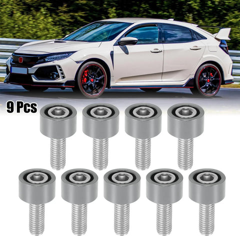 Honda Acura 9 x M8x1.25 Header Manifold Cup Washer Bolts