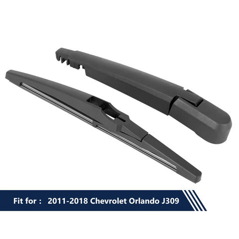 Chevrolet Orlando 240mm 9'' Rear Windshield Wiper Blade Arm Set (2011-2018)