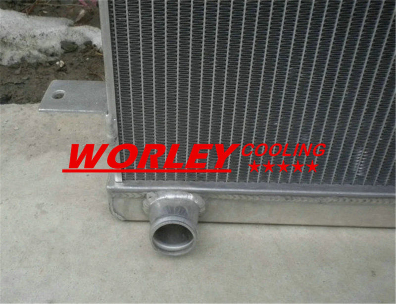 Ford Standard Mercury Flat Head Super Deluxe V8 Radiator + Fan (1939-1941)