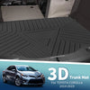 Toyota Corolla (2014-2019) 1 Pc Flat Face Cargo Liner Rear Trunk Mat
