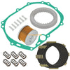 Kawasaki KLX110 3x Clutch Gasket&Friction Plates&Oil Filter (2002–2024)