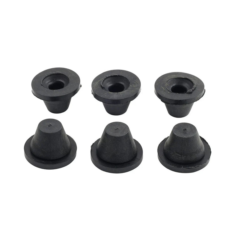 Harley Touring Road King Electra Glide 6 x Rubber Side Cover Grommets (1996-2007)
