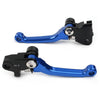 YAMAHA YZ 250F 426F 450F Pivot Blue Brake Clutch Levers (2009-2020)