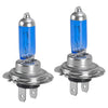 Car H7 100W Halogen Super White Headlamp Bulbs