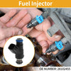 GMC Sierra 2500HD Black Fuel Injector 6.0L Flex (2010 - 2018)